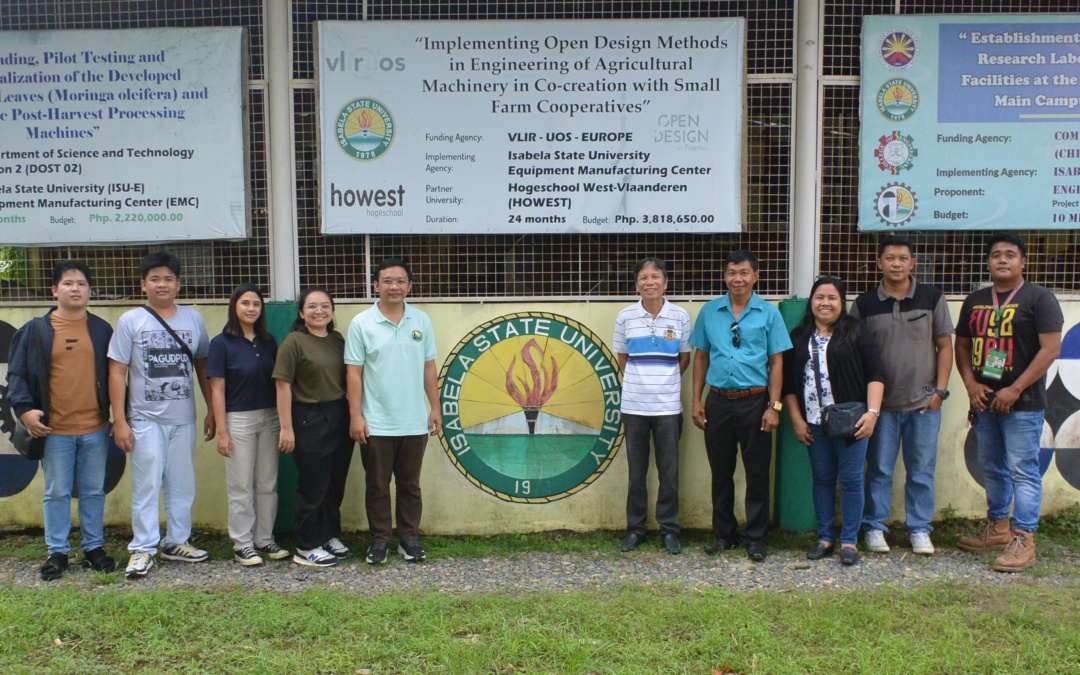 The UPLB-BIOMECH Compendium and PQS Project Team Members visited Isabela State University (ISU) in Echague, Isabela for an initial information gathering for the Compendium project.