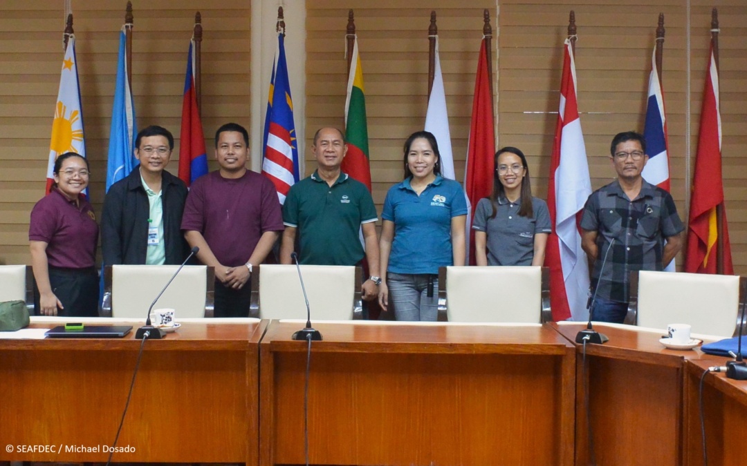 As part of the Agricultural and Fisheries Mechanization Technologies Compendium Project, a team from UPLB BIOMECH visited the Southeast Asian Fisheries Development Center (SEAFDEC) Aquaculture Department in Tigbauan, Iloilo last November 16, 2023