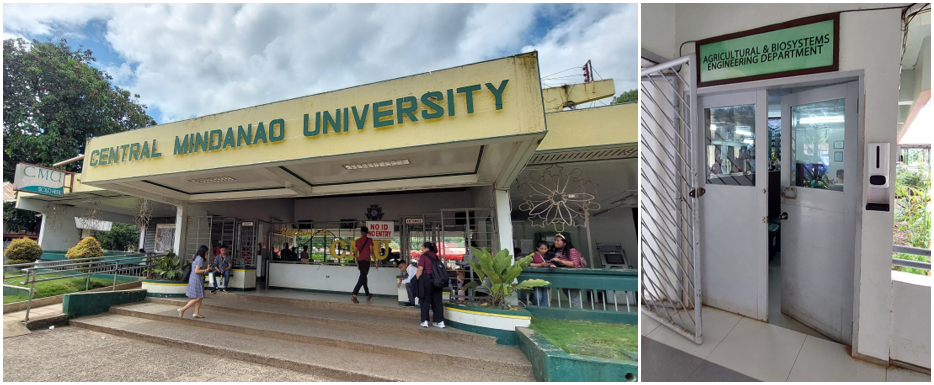 UPLB-BIOMECH established a connection with Central Mindanao University (CMU) as a component of the Agricultural and Fisheries Mechanization Technologies Compendium Project