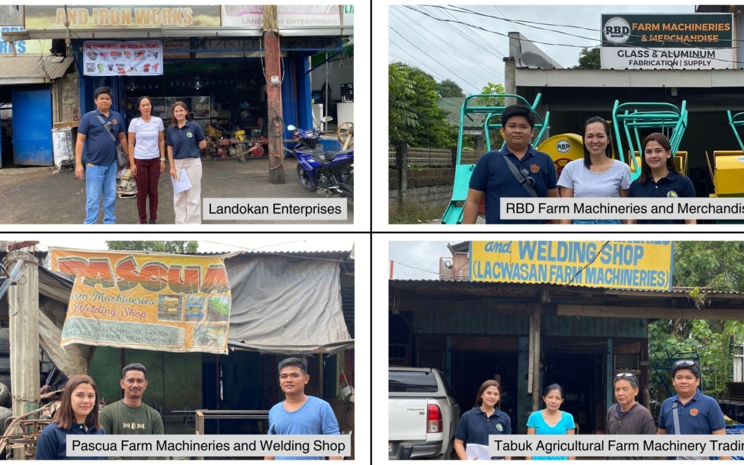 UPLB-BIOMECH visits manufacturers in Kalinga for the initial information gathering of Agricultural and Fisheries Mechanization Technologies Compendium Project