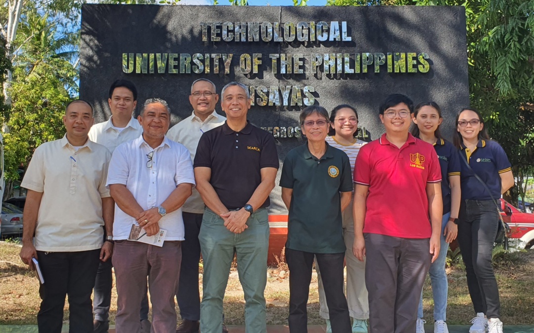 UPLB-BIOMECH together with SEARCA visits the Technological University of the Philippines (TUP) Visayas to discuss possible collaboration and the development of the Agricultural and Fisheries Mechanization Technologies Compendium